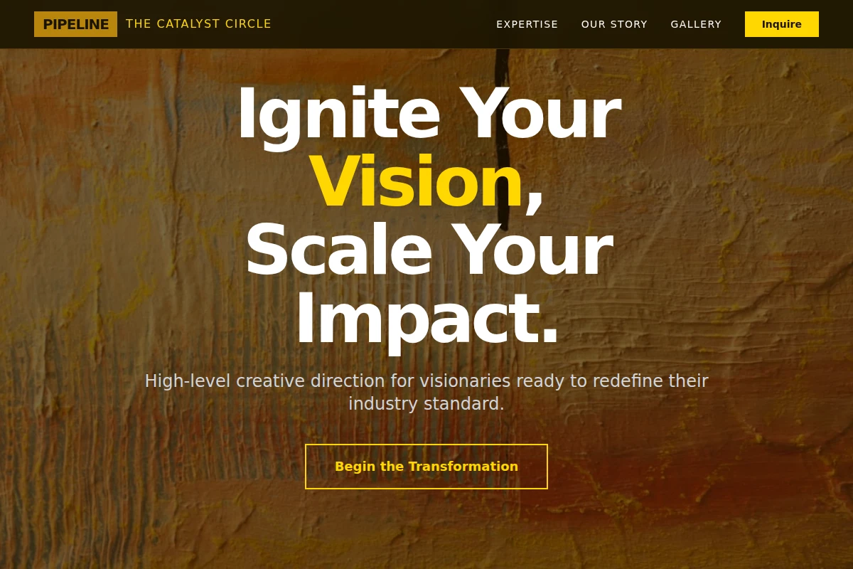 Pipeline Creative Direction